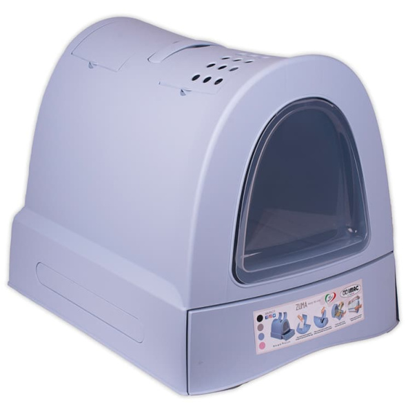 Закрытый Био-туалет для кошек ZUMA IMAC