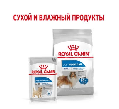 Еда для собак Сухой корм для собак Royal Canin Maxi Light Weight Care