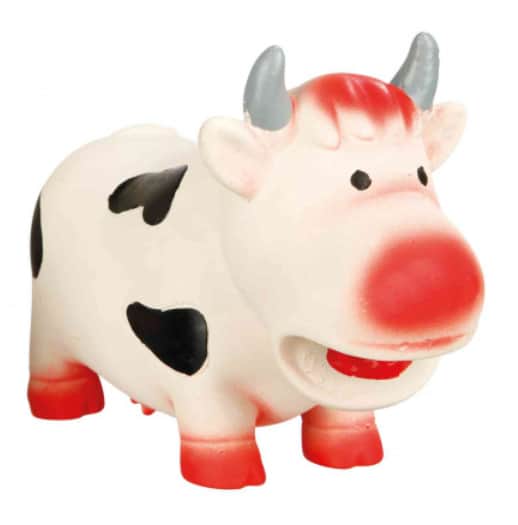 Игрушка для собак из латекса "TRIXIE" "Корова" со звуком 19 см (35196)