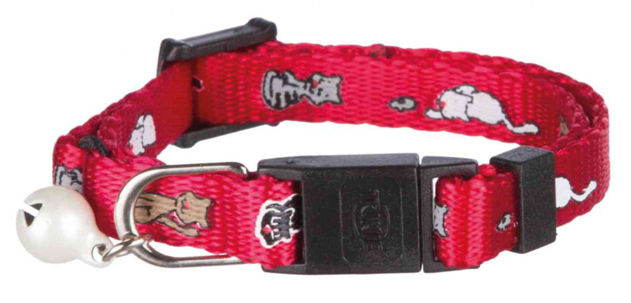 Ошейник для котят с рисунком и колокольчиком TRIXIE (4178)