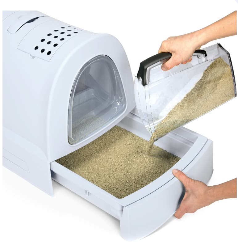 Закрытый Био-туалет для кошек ZUMA IMAC