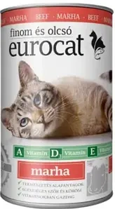 Пища для кошек Eurocat (говядина) 415 г
