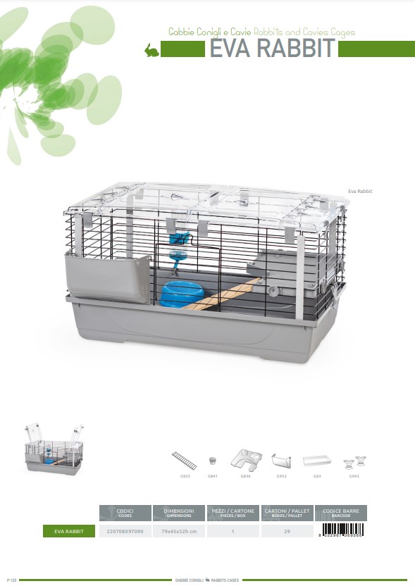 Клетка для кроликов EVA RABBIT