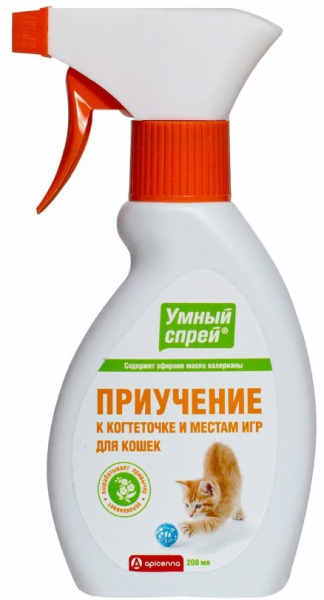 Apicenna Умный Спрей Приучение кошек к когтеточке