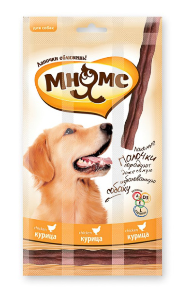 Лакомство Мнямс лакомые палочки с курицей для собак