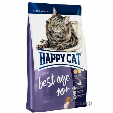 Сухой корм для кошек Happy Cat Best Age 10+