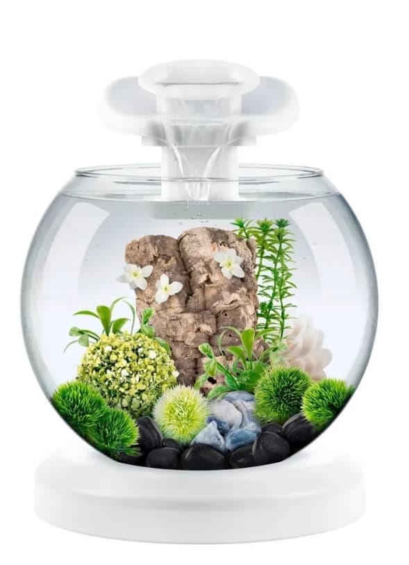 Интерьерный аквариум Tetra Duo Waterf Globe LED bk 6,8L 2 MK (белый)