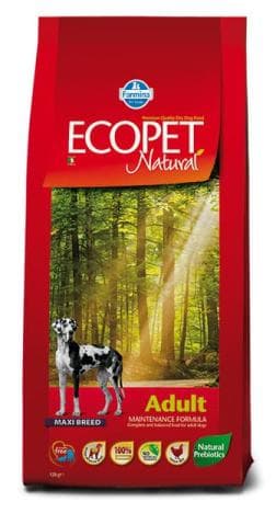 полнорационный корм для крупных пород собак Сухой корм для собак Farmina Ecopet Natural Adult Maxi