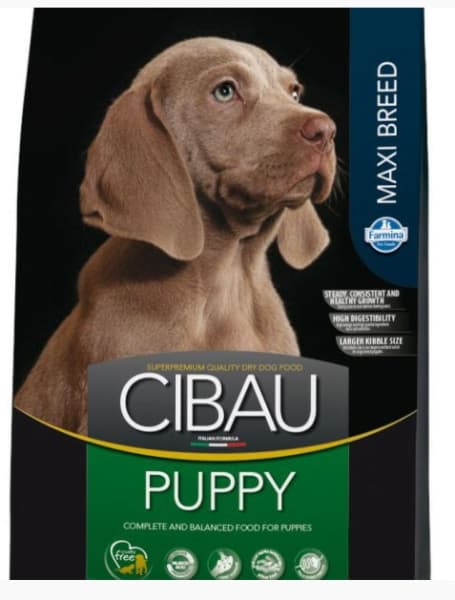 Полнорационный корм для крупных щенков Сухой корм для собак Farmina Cibau Puppy Maxi