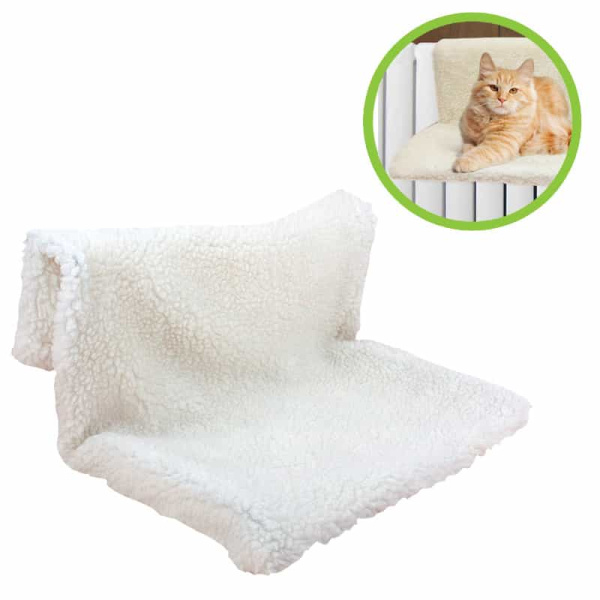 Гамак на батарею для кошек из овчины 46*30*25 см (21901001)