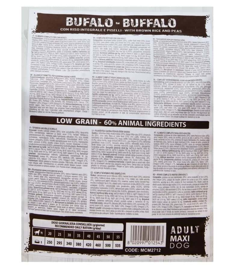 Каталог Еда для собак крупных пород Vivere Dog Adult Maxi (буйвол) 