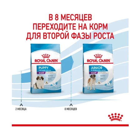Еда для щенков Сухой корм для щенков Royal Canin Giant Puppy