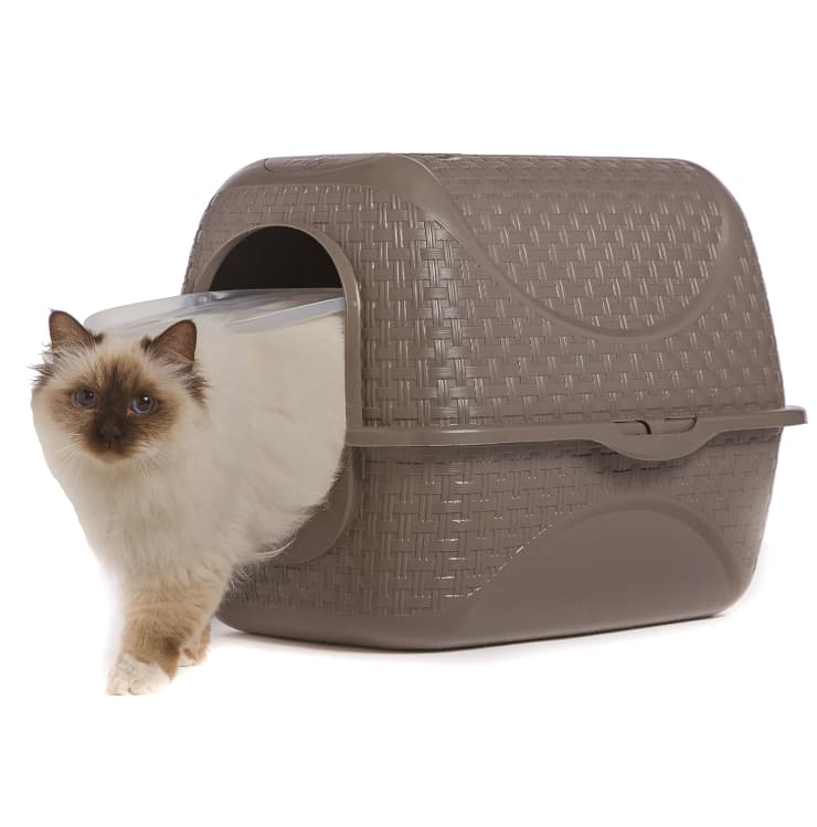 Био-туалет для кошек BAMA PET PRIVE, коричневый