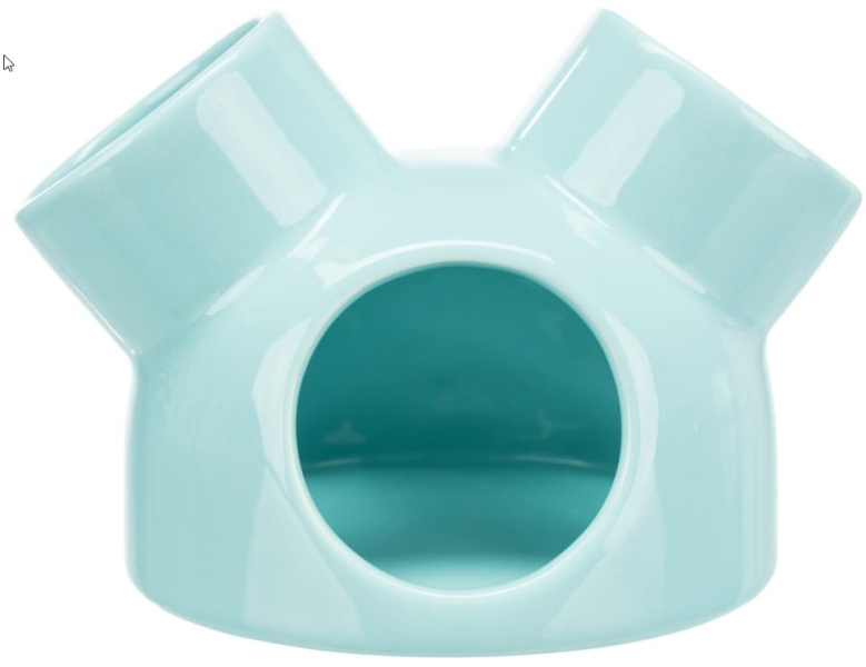 Керамический домик для грызунов 12х10 см TRIXIE (61363)