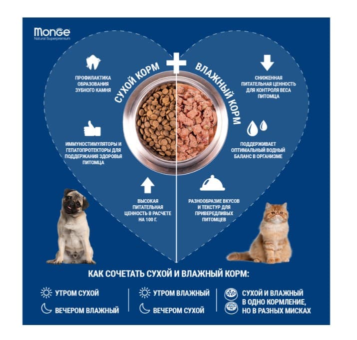 Каталог Сухой корм для собак Monge Dog Monoprotein Adult All Breeds (лосось, рис) для собак