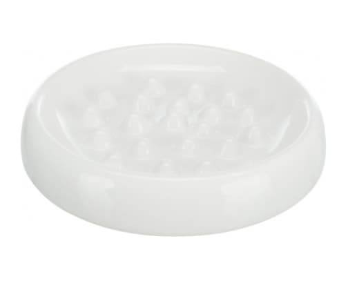 Миска для кошек эргономичной формы TRIXIE белая 0.25 л/диам.18 см (24800)