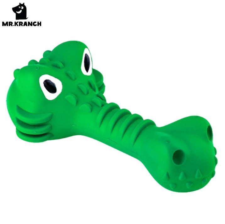 Игрушка для собак Крокодил с пищалкой Mr.Kranch