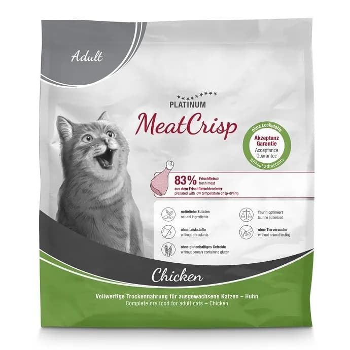 Кошачий корм Platinum MeatCrisp Adult (курица)
