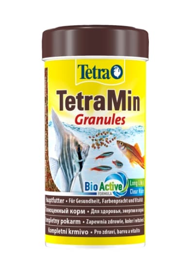 Гранулы для аквариумных декоративных рыб TetraMin Granules