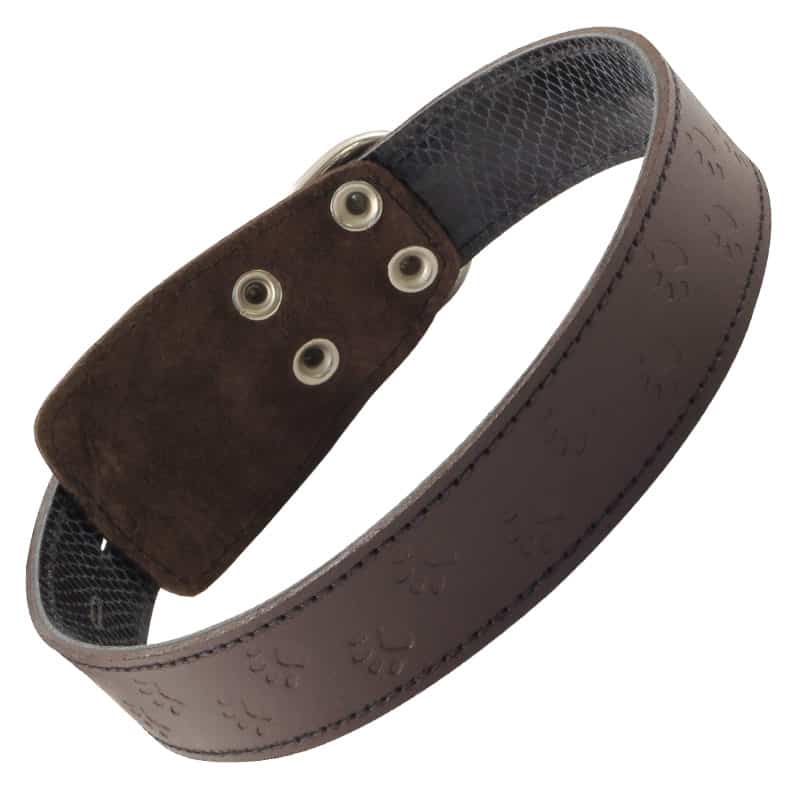 Ошейник кожаный двойной 36 мм*720 мм (11232053)