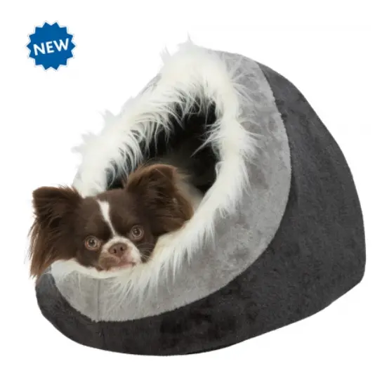 Домик "Minou" "TRIXIE" темно-серый/светло-серый