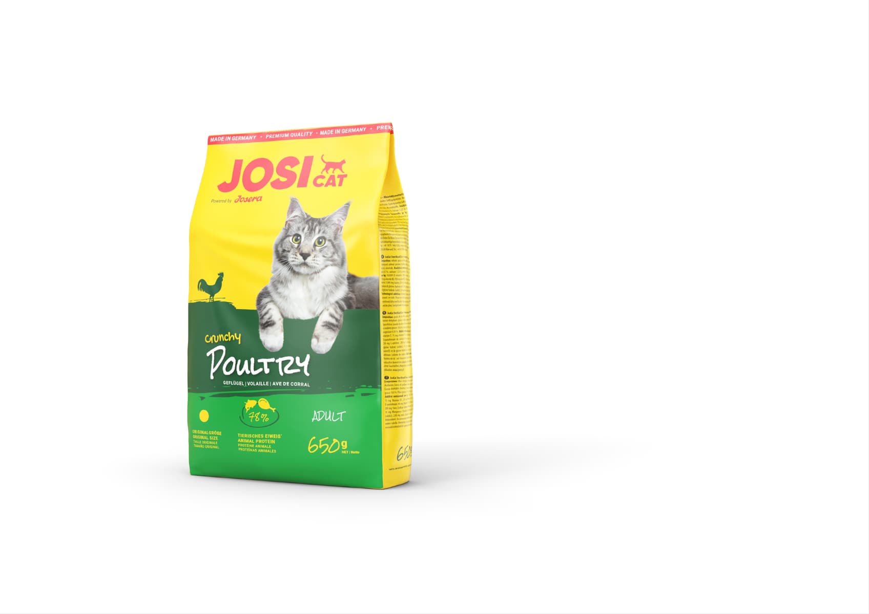 Питание для кошек Josera JosiCat Poultry Crunchy (птица)