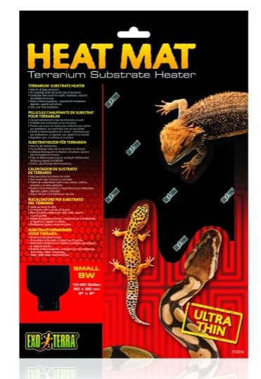 Коврик для рептилий с обогревом 8 Вт 20x20 см (PT2016)