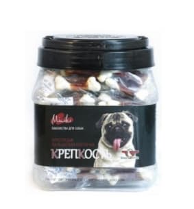 Кальциевая косточка с уткой для собак МИНИКИ КРЕПКОСТЬ Green Qzin 520 г (733072)