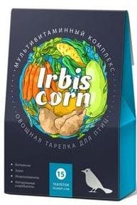 Мультивитаминный комплекс для птиц Irbis Corn "ОВОЩНАЯ ТАРЕЛКА" 15 таб