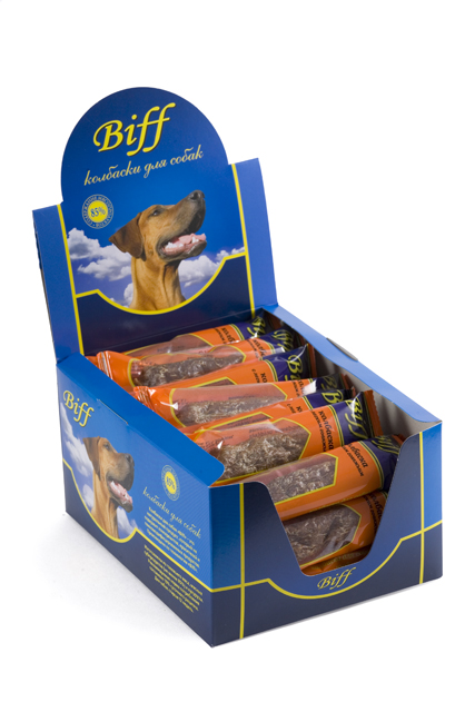 Колбаска с легким говяжьим mini "Biff" (5219)