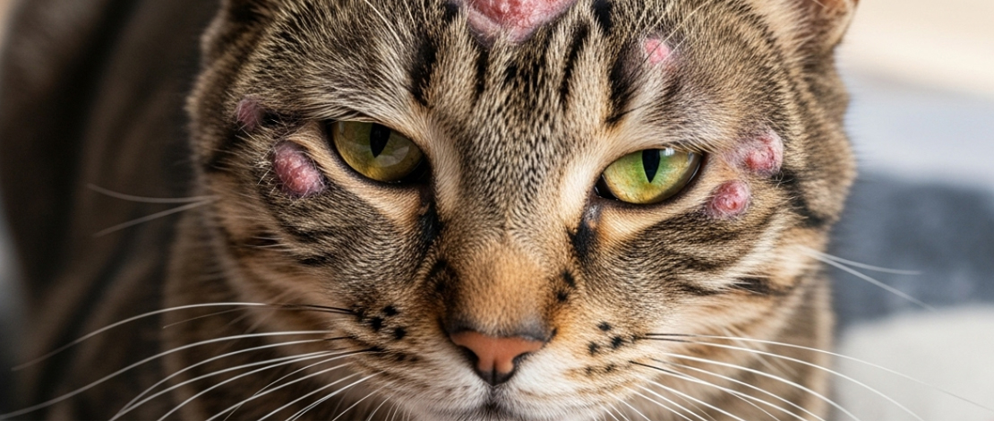 Лишай у кошек: как выглядит и как его лечить?