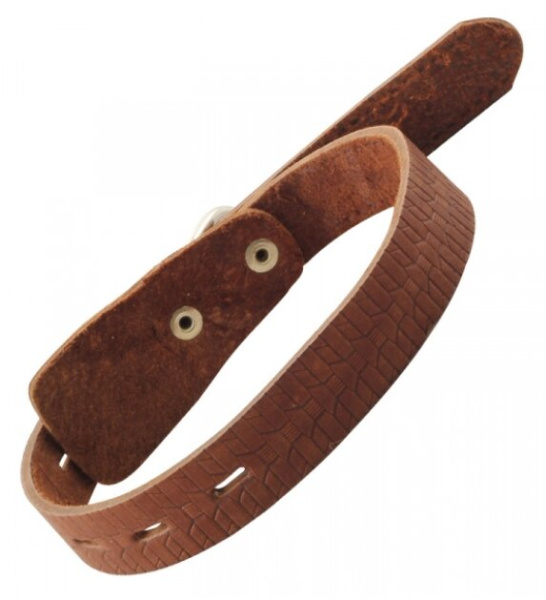 Ошейник кожаный для собак безразмерный Gamma (11232030)