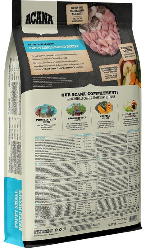 Еда для щенков Сухой корм для щенков ACANA PUPPY SMALL BREED