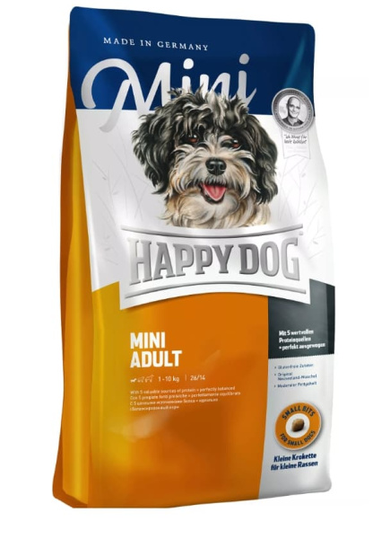 Каталог Сухой корм для собак HAPPY DOG Supreme Mini Adult для собак