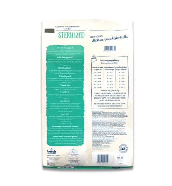 Сухой корм для кошек Bosch Sanabelle Sterilized сбалансированный корм для кастрированного кота
