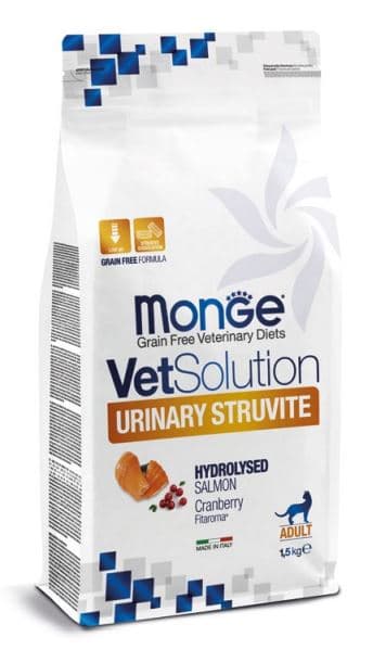Диетический корм для кошек Monge VetSolution Urinary Struvite Cat