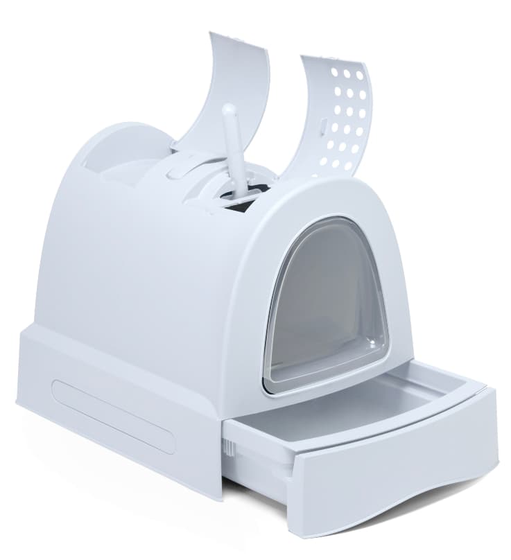 Закрытый Био-туалет для кошек ZUMA IMAC