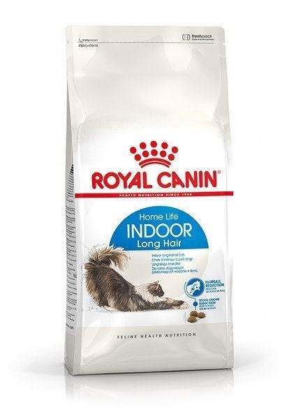 Royal Canin Indoor Long Hair полнорационный корм для кота живущего в помещении
