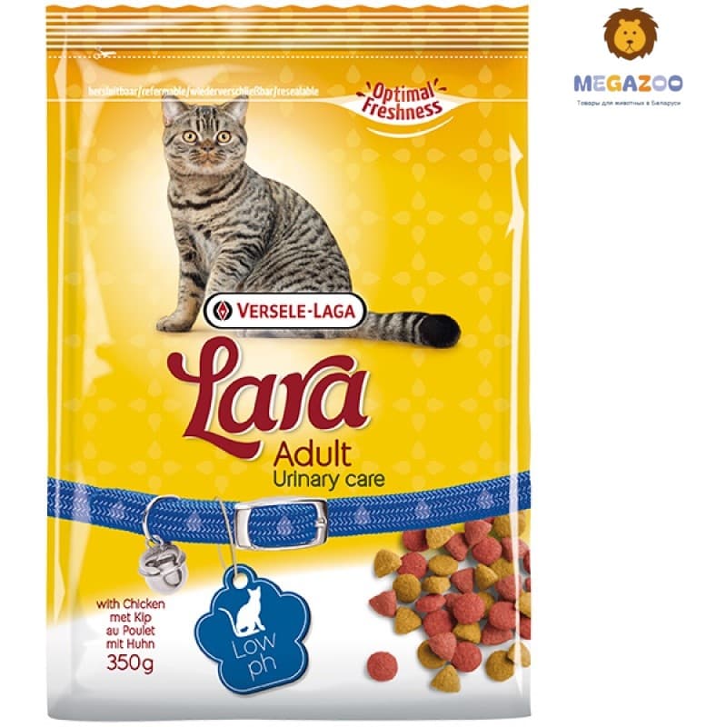 Полноценный корм для взрослых кошек LARA Adult Urinary (курица)