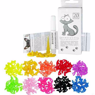 Антицарапки - мягкие коготки для кошек и собак