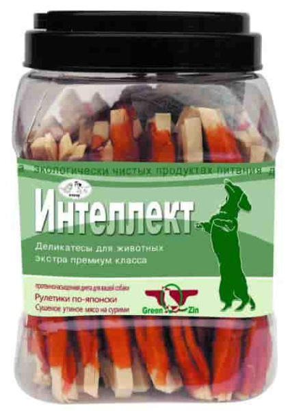 Сушеное утиное мясо на сурими Green Qzin "ИНТЕЛЛЕКТ" 750 г (781066)