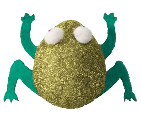 Игрушка для кошек из кошачьей мяты "Лягушка" 50 мм (22171050)