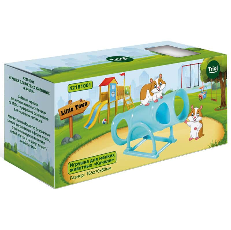 Игрушка LITTLE TOWN для мелких животных Triol "Качели" (42181001)