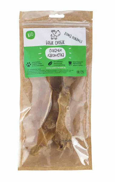 Кожа говяжья для собак "Бобик-Снобик" 35 гр (010401)