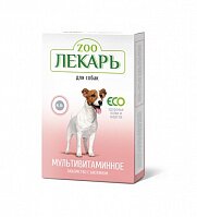 Мультивитаминное лакомство для собак "Здоровье кожи и шерсти" ZOOЛЕКАРЬ