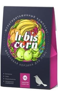 Мультивитаминный комплекс для птиц Irbis Corn "ФРУКТОВАЯ КОРЗИНА" 15 таб