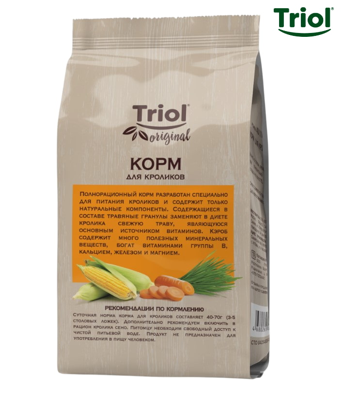 Корм для кроликов Triol Original 450 гр (40111008)