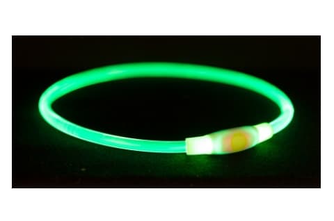 Светящийся ошейник для собак TRIXIE USB Flash 40 см/8 мм (12660)