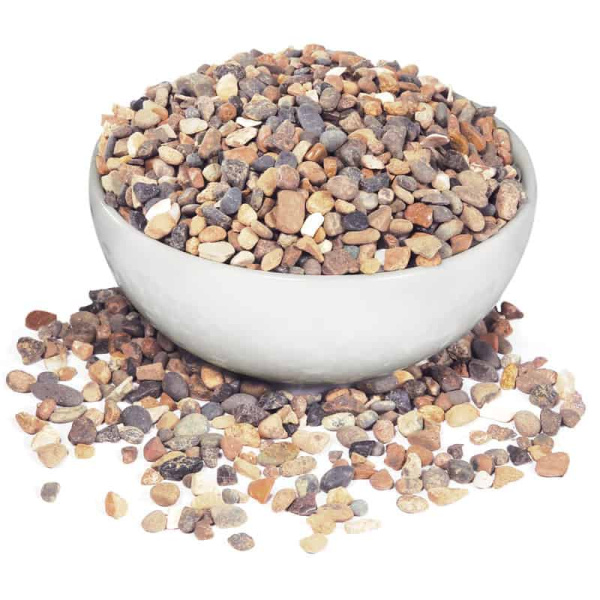 Грунт светло-коричневый меланж Laguna 2 кг 4-6 мм (73954046)