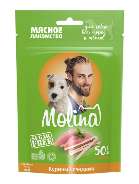 MOLINA Куриный сэндвич 50 г